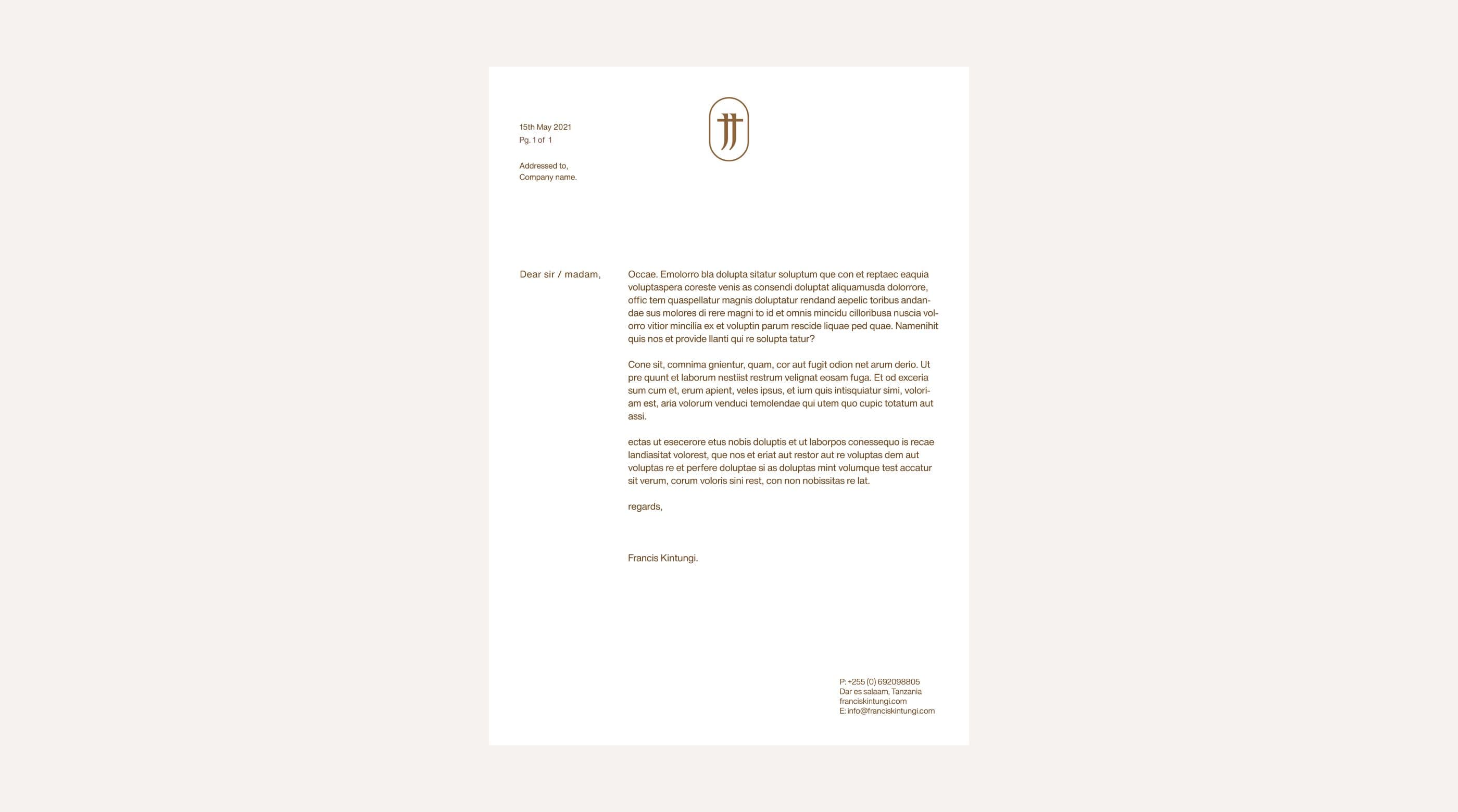 Letterhead
